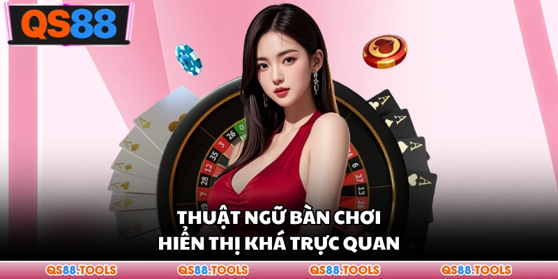 Casino QS88 - Không Gian Bàn Chơi Được Theo Dõi Nhiều 2 Thuật ngữ bàn chơi hiển thị khác trực quan